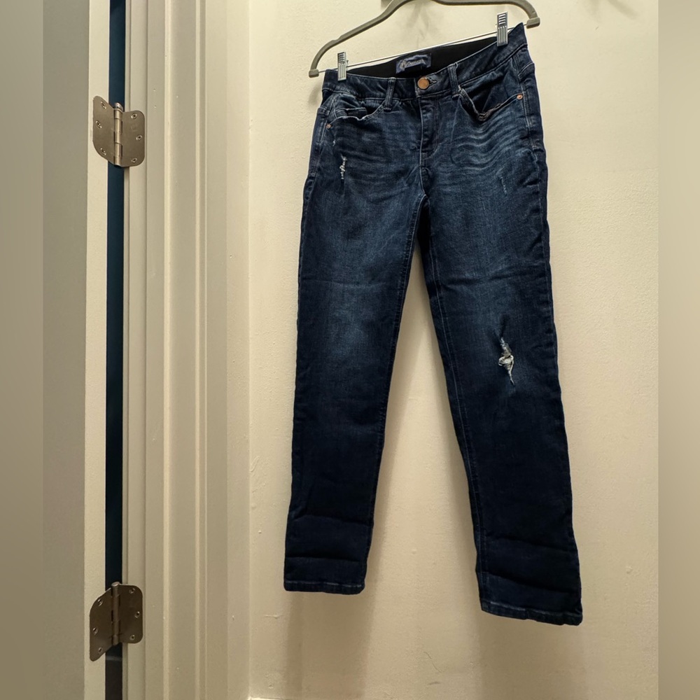 Dark Indigo Boyfriend Jeans